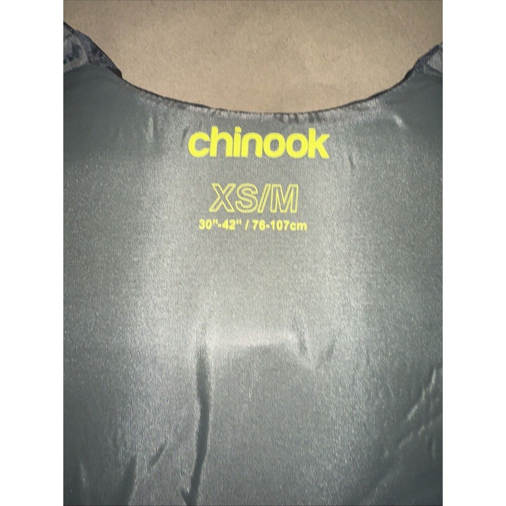 Chinook Fishing/Sailing Vest NRS  Fits Size XS- M, type III PFD Color Gray NEW